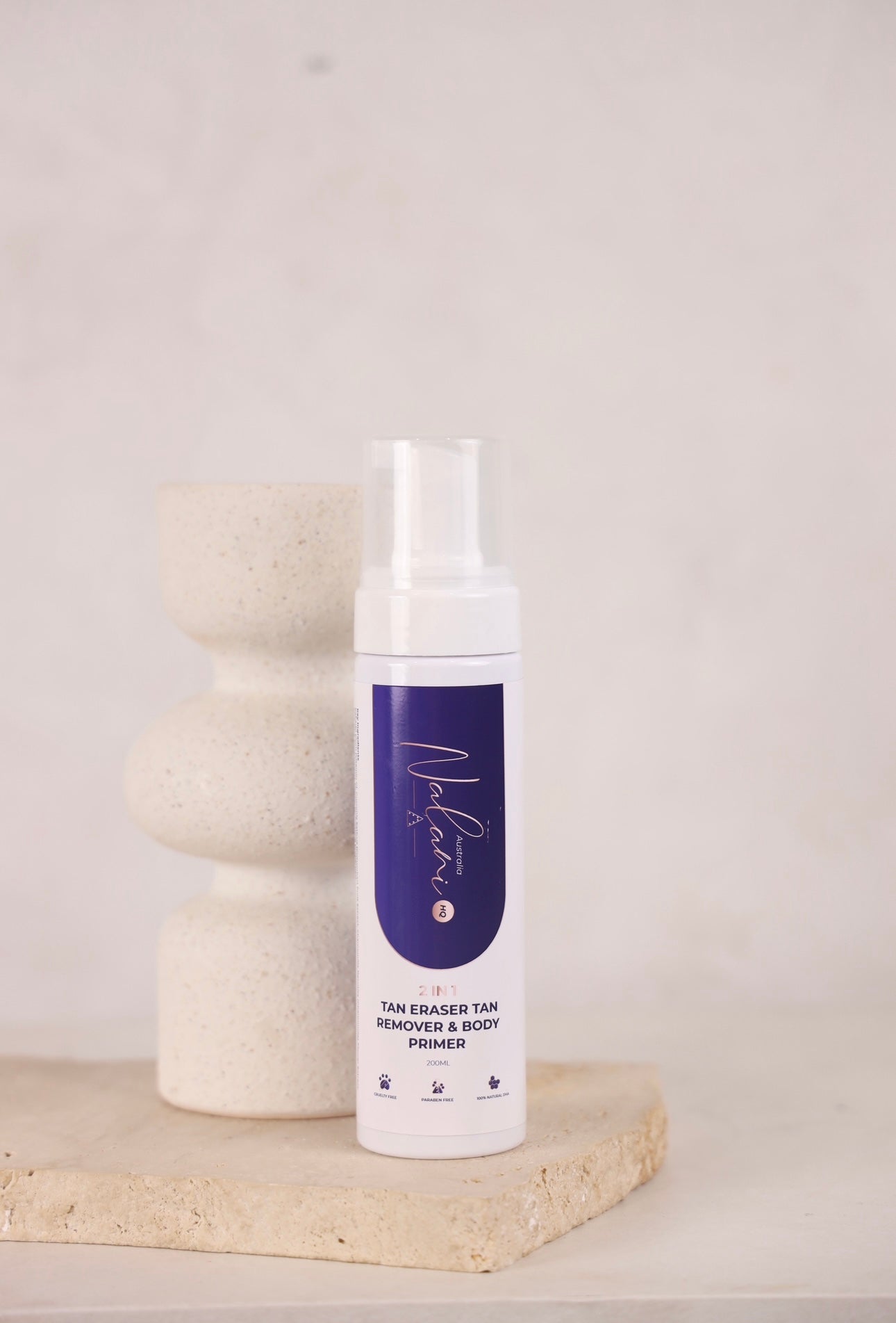 2-in-1 Tan Eraser: Tan Remover & Body Primer - 200ml